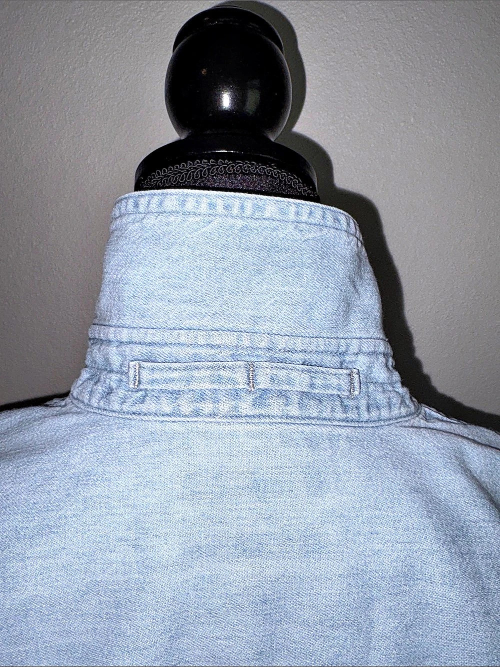 Banana Republic Denim Button-Up Jacket in Blue Size Large